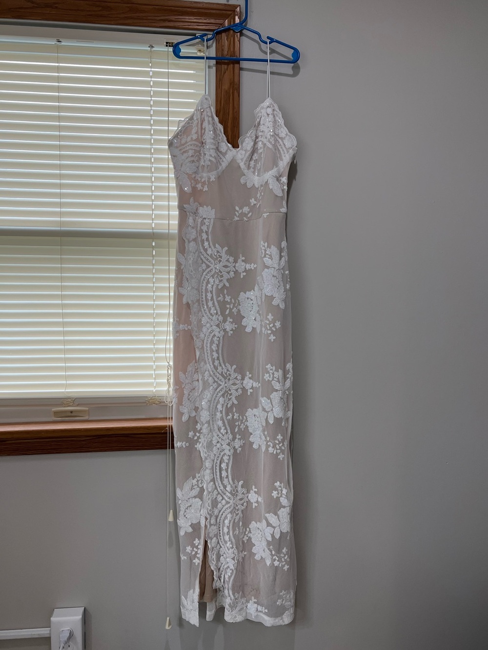 Wedding rehearsal bridal shower dress